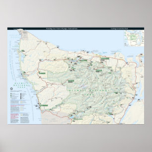 Póster Parque nacional olímpico