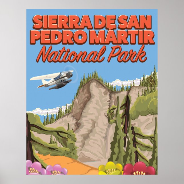 Póster Parque Nacional Sierra de San Pedro Mártir (Frente)