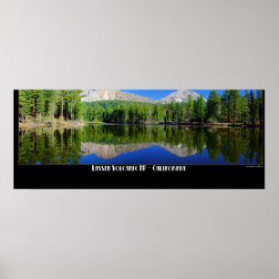Poster Parque nacional vulcânico de Lassen