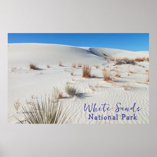 Poster Parque Nacional White Sand (Frente)