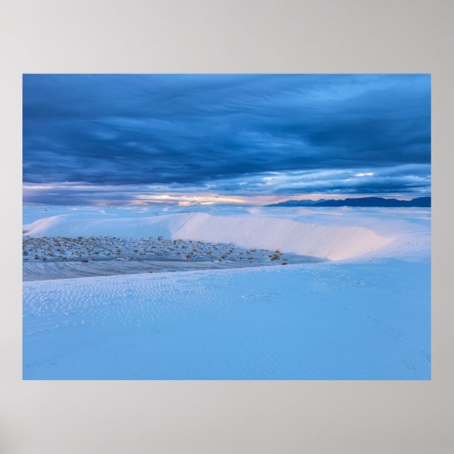 Poster Parque Nacional White Sands (Frente)