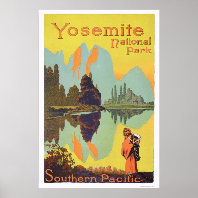 Poster Parque Nacional Yosemite (Frente)