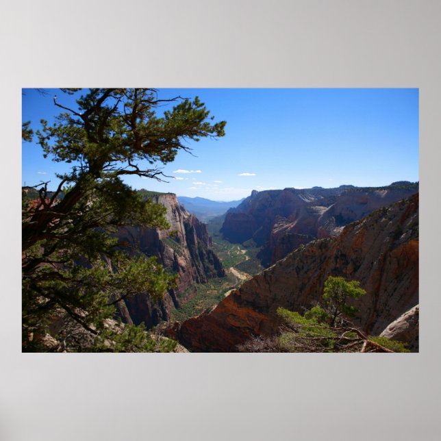 Póster parque nacional zion (Frente)