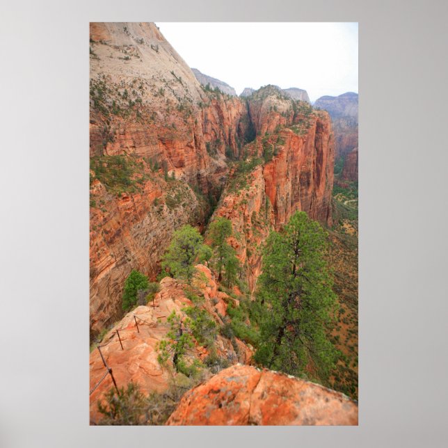 Poster parque nacional zion (Frente)