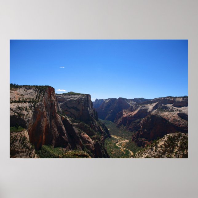 Póster parque nacional zion (Frente)