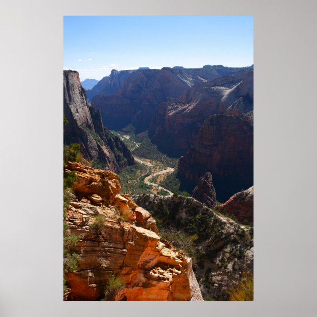 Poster parque nacional zion (Frente)