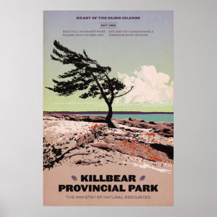 Poster Parque Provincial de Killbear