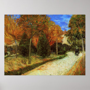 Póster Parque Público de Arles por Vincent van Gogh