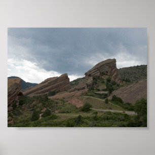 Póster Parque Red Rocks Colorado
