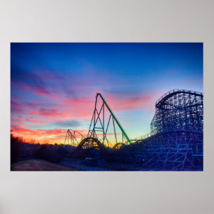 Poster Parque temático de Carowinds