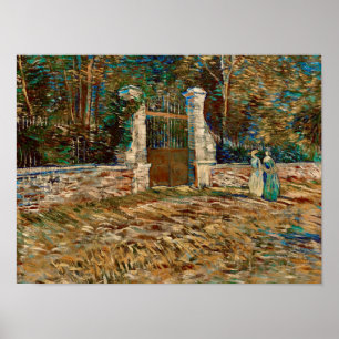 Poster Parque Van Gogh Voyer d'Argenson