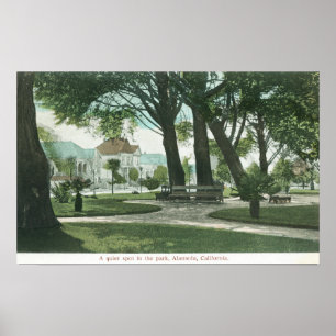 Póster Parque ViewAlameda da cidade, CA