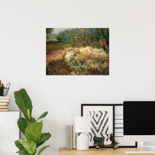 Póster Parque Voyer d'Argenson Asnieres por Vincent van G