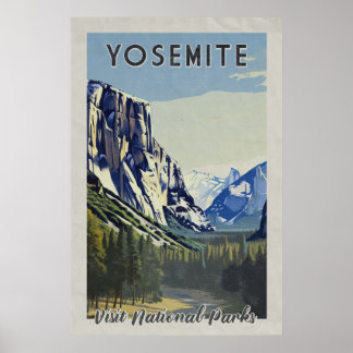 Poster Parque Yosemite