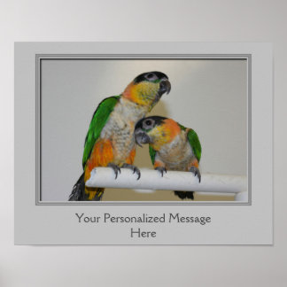 Póster Parques Caiques Pretos Personalizados