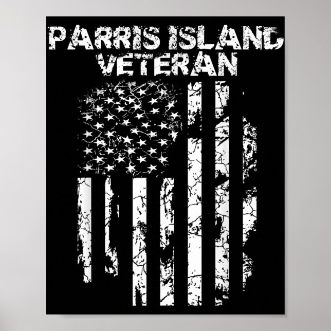 Poster Parris Island Veteran (Frente)
