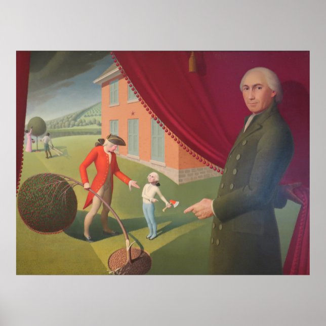 Poster Parson Weems Fable (Frente)