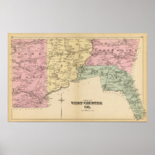 Poster Part of West Chester County, New York