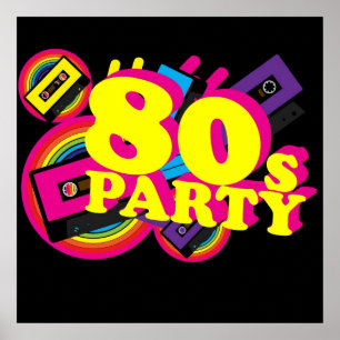 Póster Parte 80s