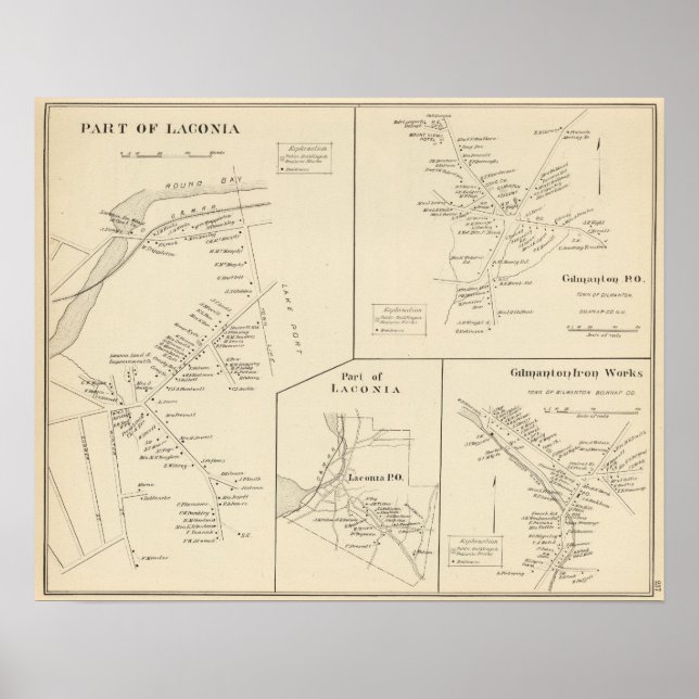 Póster Parte da Laconia (Frente)