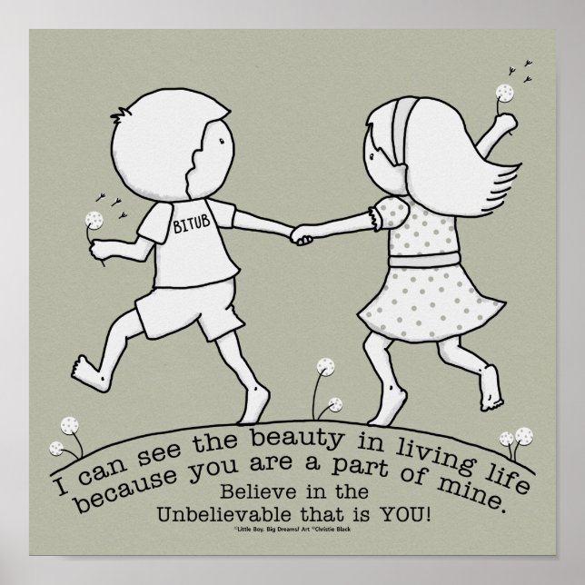 Póster Parte da minha vida (Frente)