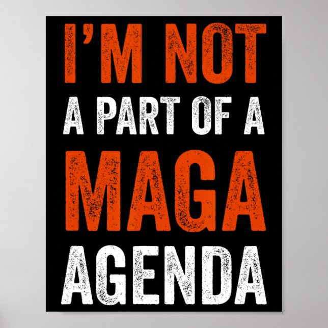 Poster Parte De Uma Agenda De Maga (Frente)