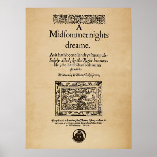 Póster Parte dianteira a um in-quarto ideal das noites de