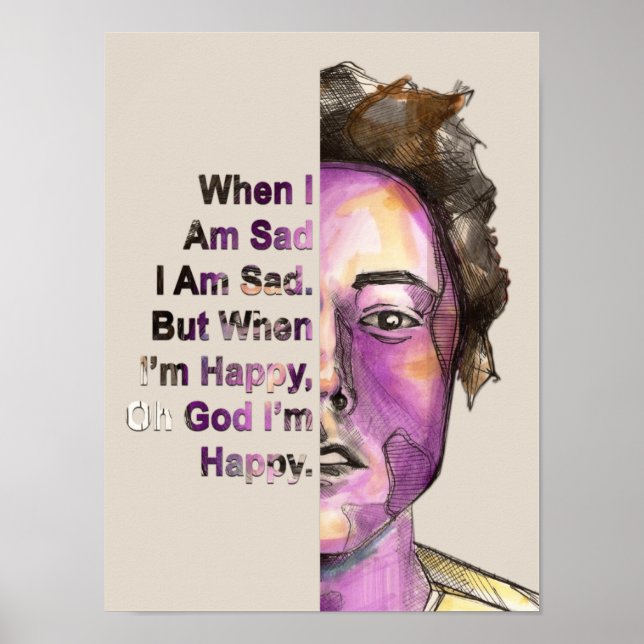 Póster Parte inferior frontal - Luz de lanterna (Frente)