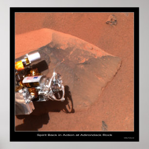 Poster Parte traseira do espírito na ação