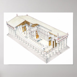 Poster Parthenon Atenas