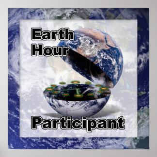 Poster Participante da Hora da Terra