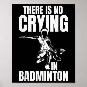 Poster Partida de Badminton Sorte Habilidade Equipe Petec