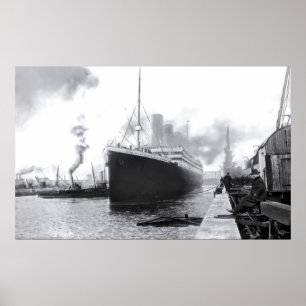 Poster Partida de Southampton: Titanic RMS