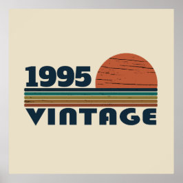 Poster Partido aniversário de 30 anos personalizado de tr