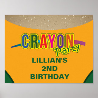 Póster Partido Crayon