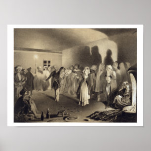 Poster Partido de dança em Kagha-Choura, Daguestão, pla