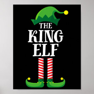 Poster Partido de Natal do Grupo Familiar King Elf Matchi