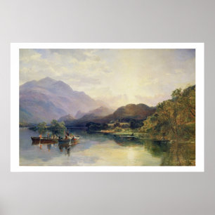 Poster Partido de pesca no Loch Achray, com uma opinião