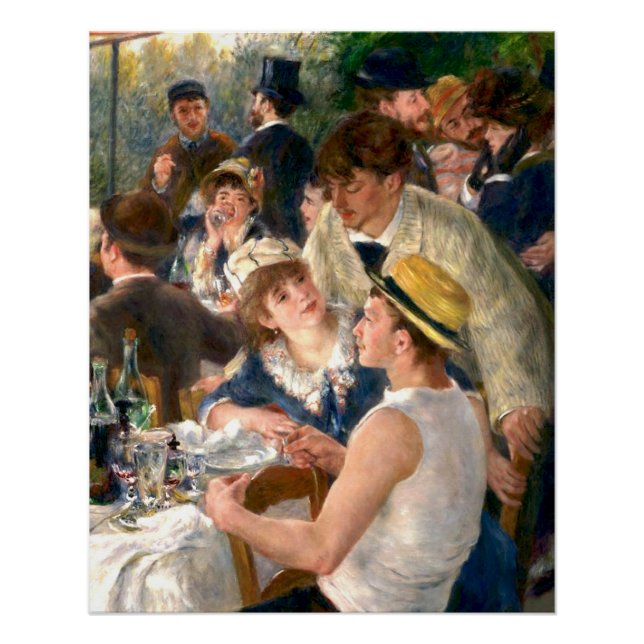 Póster Partido do Barco Renoir French Luncheon (Frente)