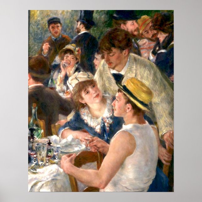 Póster Partido do Barco Renoir French Luncheon (Frente)