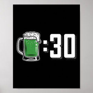 Poster Partido do Bebendo Green Beer 30