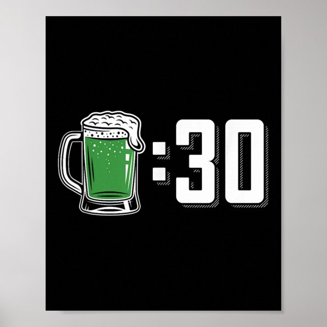 Poster Partido do Bebendo Green Beer 30 (Frente)