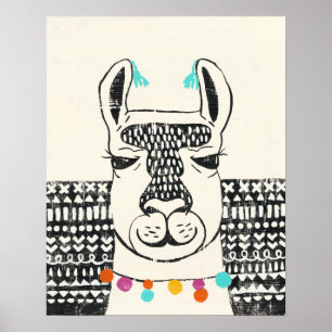 Poster Partido Llama - Retrato