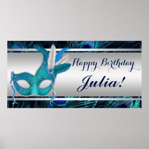 Poster Partido Mascarada de Peacock