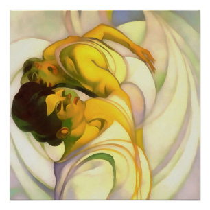 Póster Partir Para Outra Arte Mundial Da Abstrato