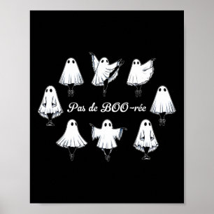 Poster Pas De Boo-rée Balé Engraçado Fantasma Dança Hallo