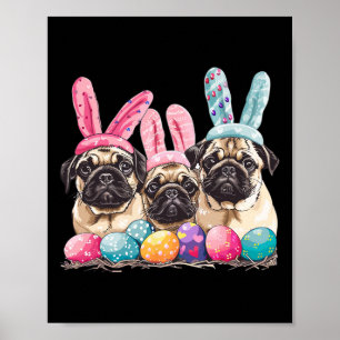 Poster Páscoa Cachorro Cachorro Cachorro Cachorro Cachorr