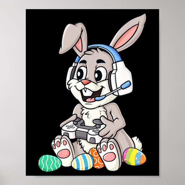 Poster Páscoa Coelhinhos Brincadeiras Ovos Jogo Jovens Ra (Frente)