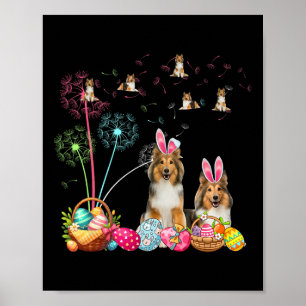 Poster Páscoa de esquadrão - Coelhinhos de coelhinhos Dan