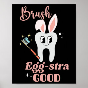 Poster Páscoa Dentista Dentista Dentista Dental Páscoa D